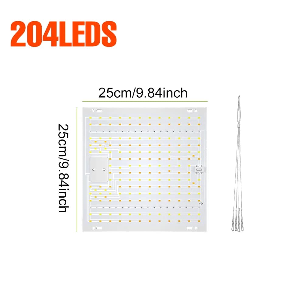Lampe LED d'intérieur 300W à spectre complet Quantum Board 220V pour serre, culture hydroponique, éc