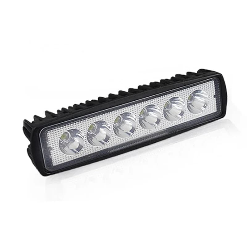 6 LED lampe de travail automatique projecteur haute intensité universel tout-terrain 18W camion cond