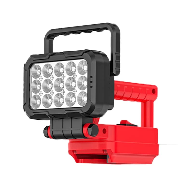 Lampe de travail LED pour outils électriques sans fil Milwaukee M18, éclairage d'urgence extérieur, 