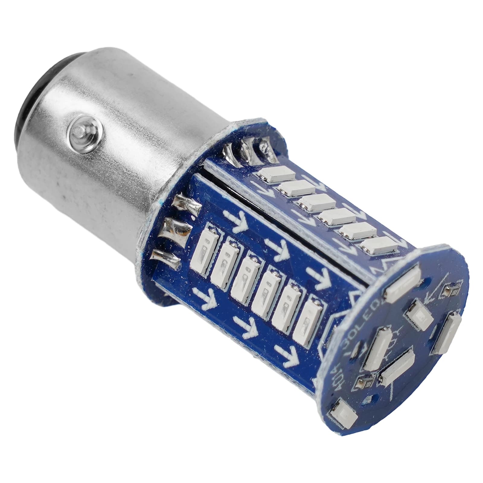 Feux de freinage pour motos, ampoule LED, clignotant, indicateur de freinage, feux arrière rouge/bla