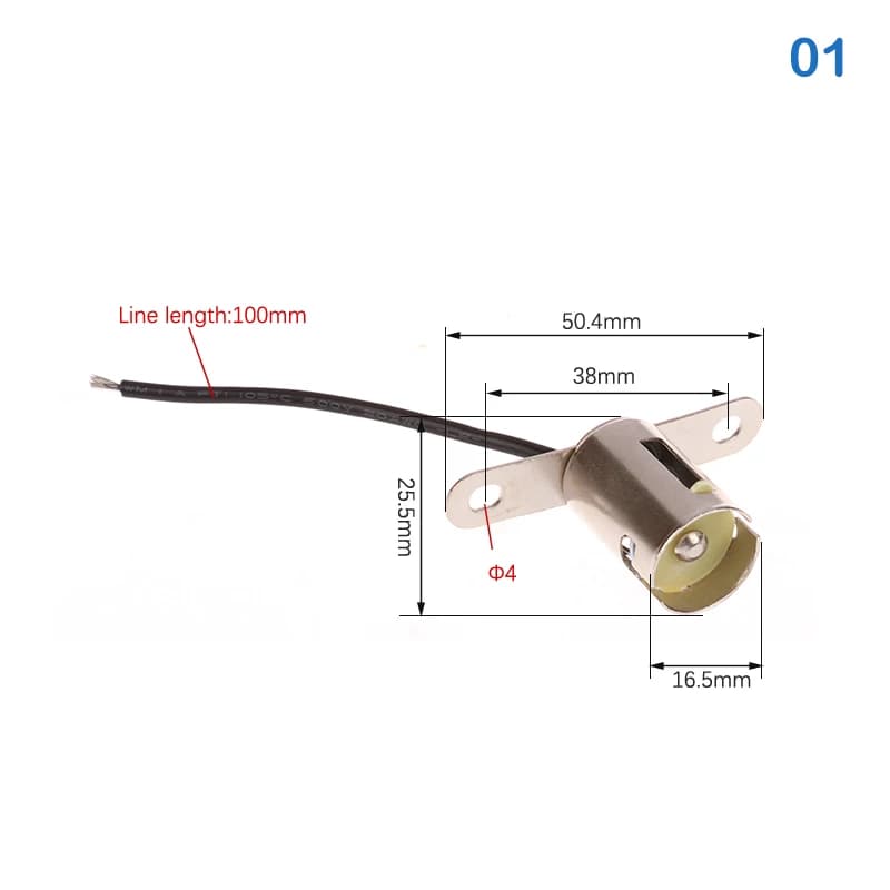 1PC 1156 Base de lampe 1157 support de lampe BA15D bricolage support de lampe de bateau BA15D BA15S 
