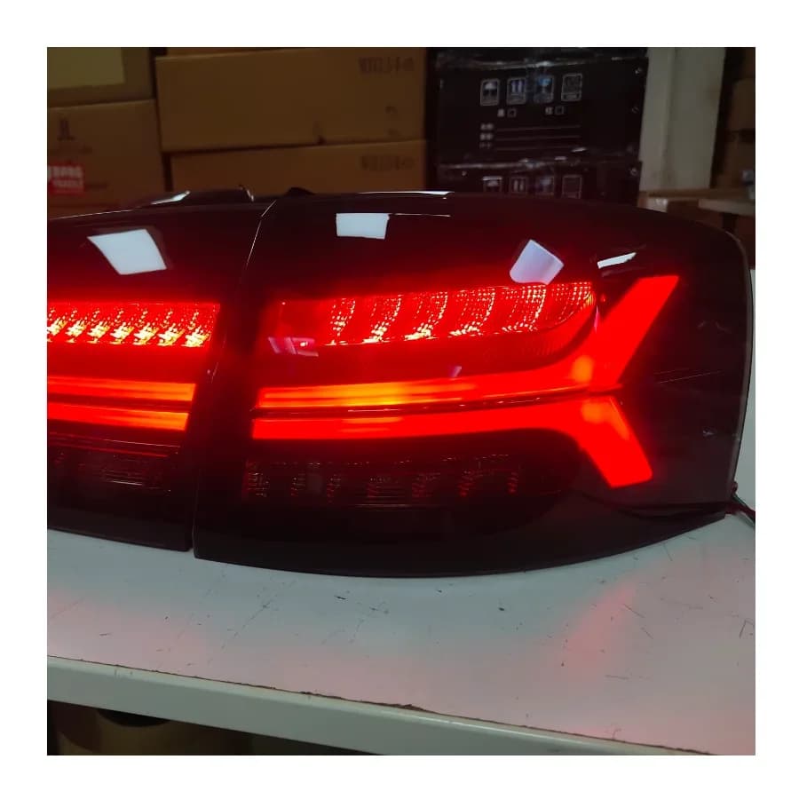 AIROW pour Jetta MK6 feux arrière LED feux arrière 2011-2014 année couleur noire YZ