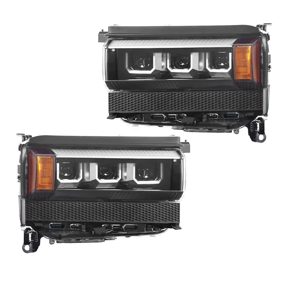 Phares Led pour Toyota Land Cruiser Prado LC250 TX 2024 2025, mise à niveau, assemblage de phares av