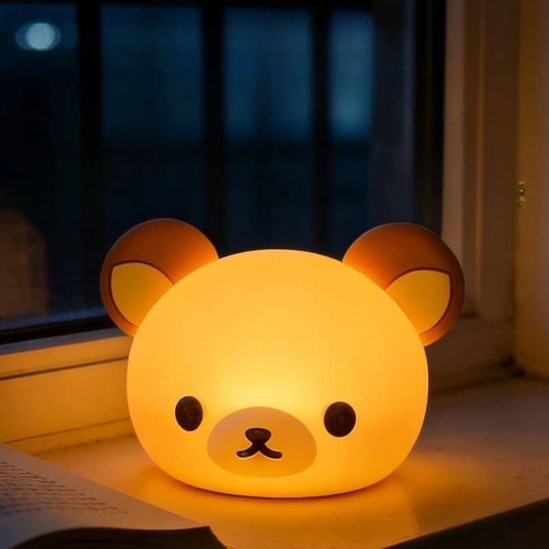 Lampe de bureau Rilakkuma, dessin animé mignon et personnalisé, lampe de chevet à haute valeur esthé