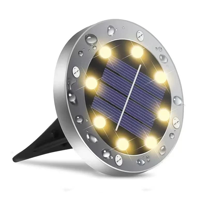 IP68 LED énergie solaire extérieure lumière au sol chemin solaire pont lumières lumière souterraine 