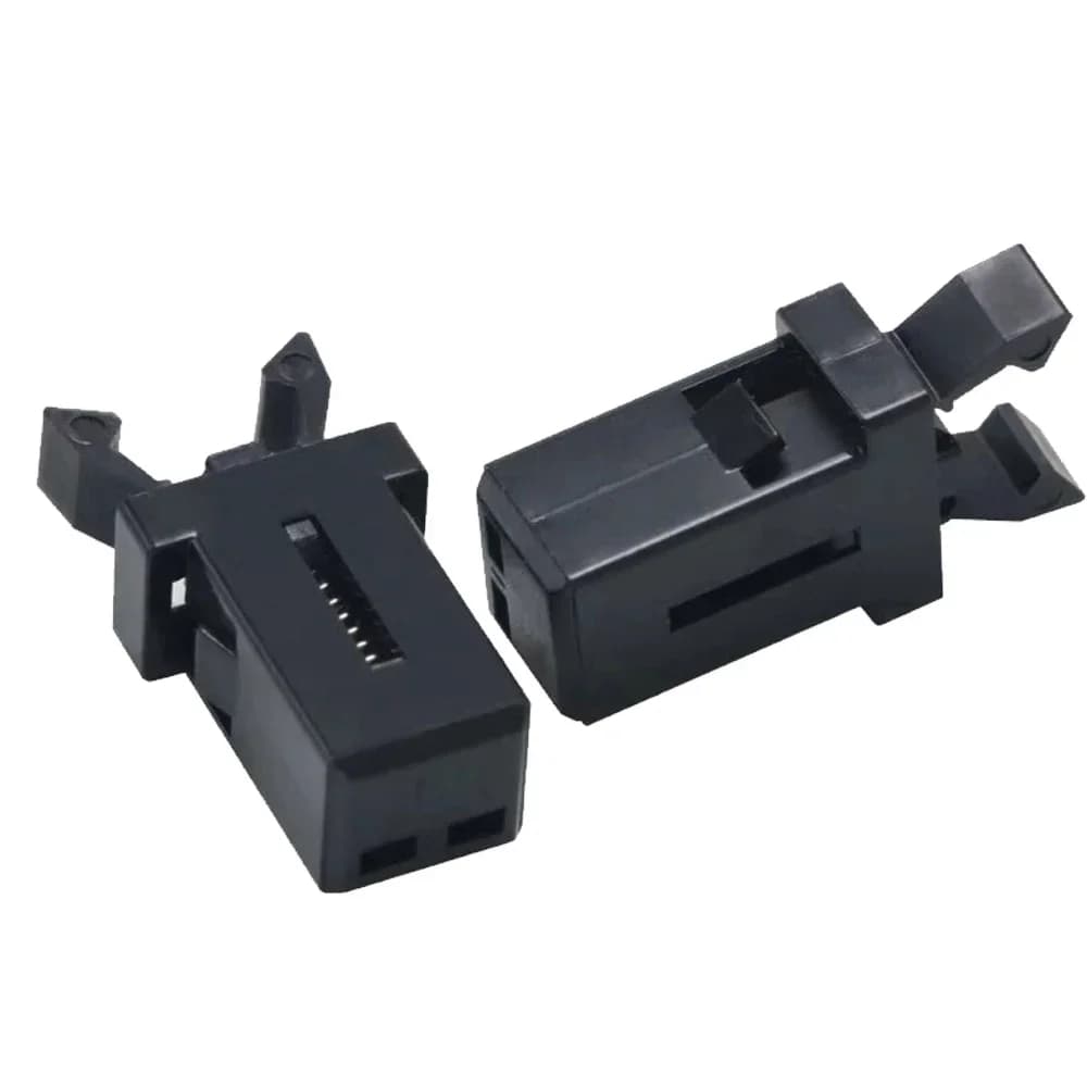 Étui à lunettes de soleil avec Clips à ressort de Suspension, 2 pièces, pour Audi VW Ford Nissan, pi