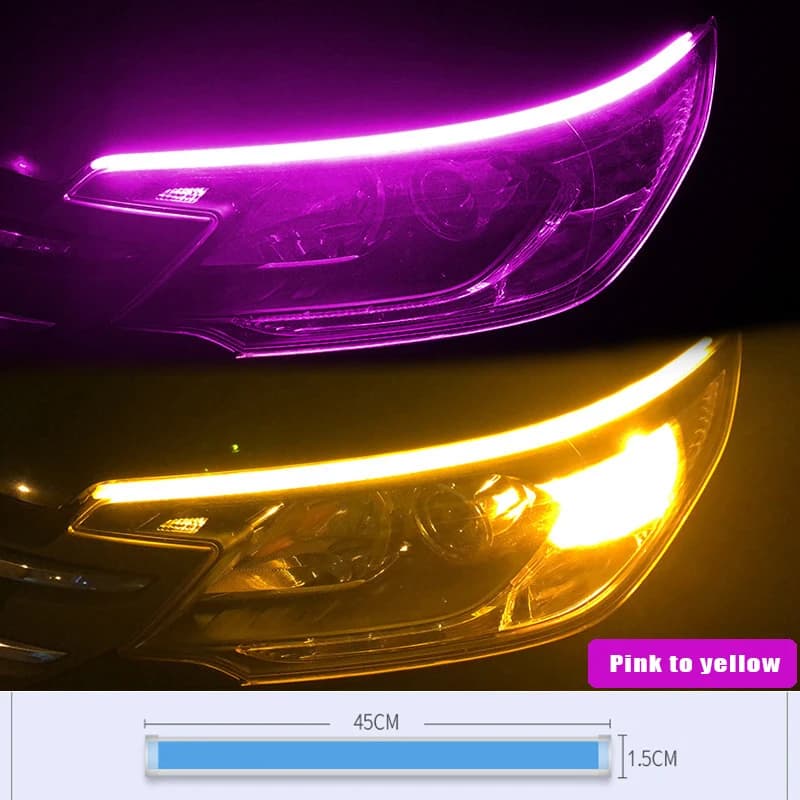 Bande de Clignotant pour Moto Électrique, enquêter Arrière LED de Démarrage, Accessoires Décoratifs