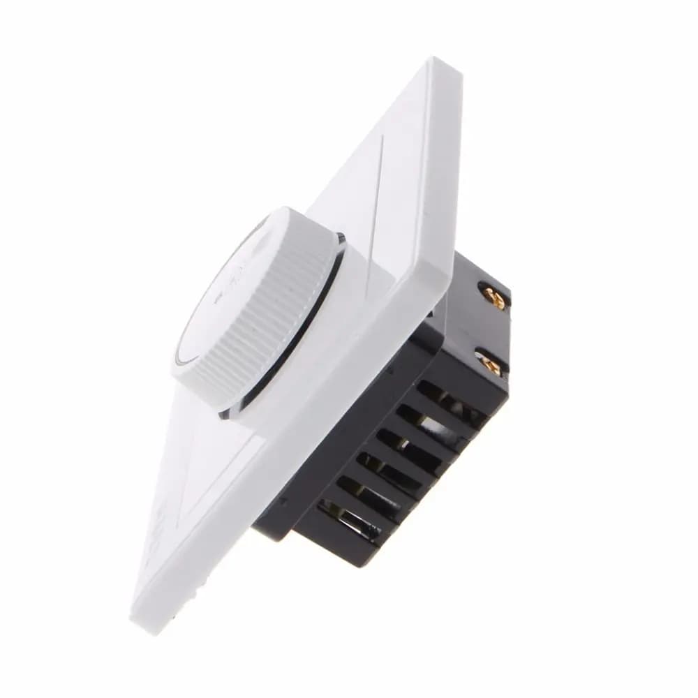 Contrôleur de luminosité de lampe, variateur, interrupteur, durable, 86x86mm, 220V, 10A