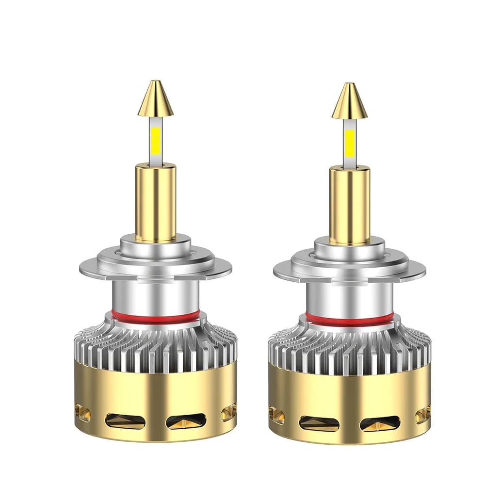 Ampoule de phare LED 360 H7 pour voiture CANBUS H1 H8 H9 H11 4200W, lentilles de projecteur 9005 900