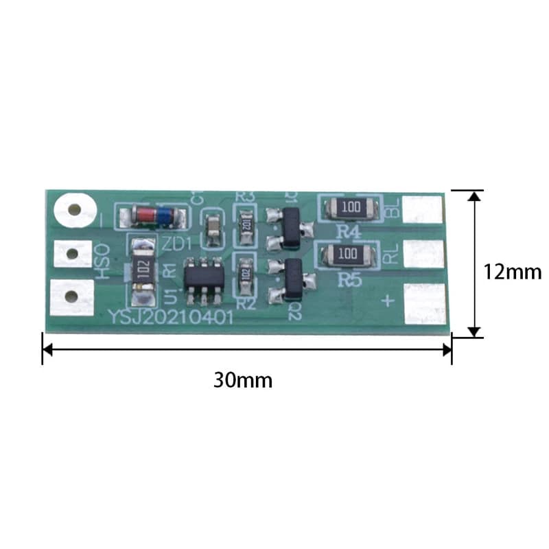 Module LED clignotant rouge et bleu 3-12V accrocheur : un essentiel pour la sécurité des voitures et