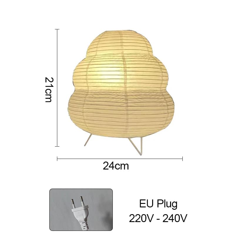 Lampe de table style Wabi Sabi, éclairage LED nordique pour intérieur, lumière décorative de chevet,