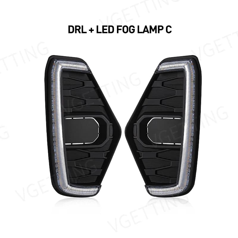 Feu antibrouillard LED DRL, feu de jour pour Nissan Navara NP300 Frontier 2020 2021 2022, clignotant