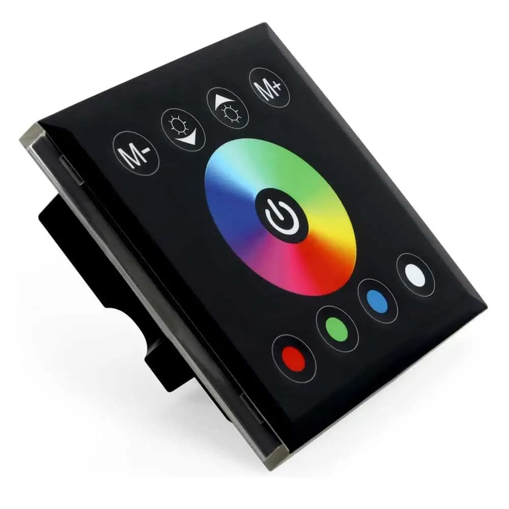 Contrôleur de bande lumineuse LED RGBW, contrôleur de variateur LED à 4 canaux, contrôleur de gradat