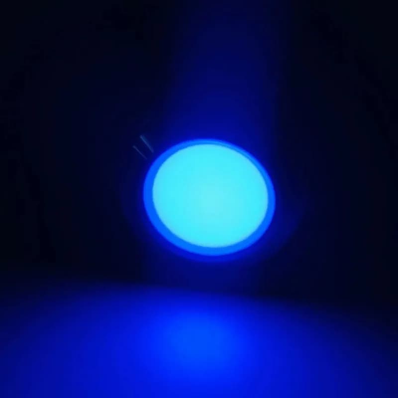 Lumière indicatrice LED en métal 6/8/10/12/16/19/22MM, étanche, avec fil, 3V 5V6V12V 24V 220V, rouge
