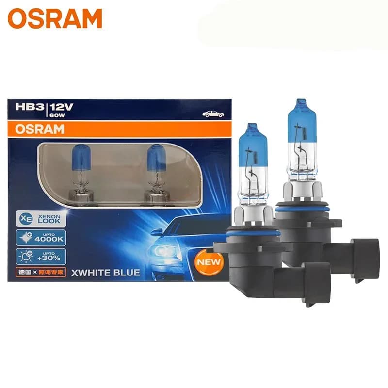 OSRAM HB3 9005 12V 60W XWHITE BLUE Phare halogène de voiture, feux de croisement et de route, feu an