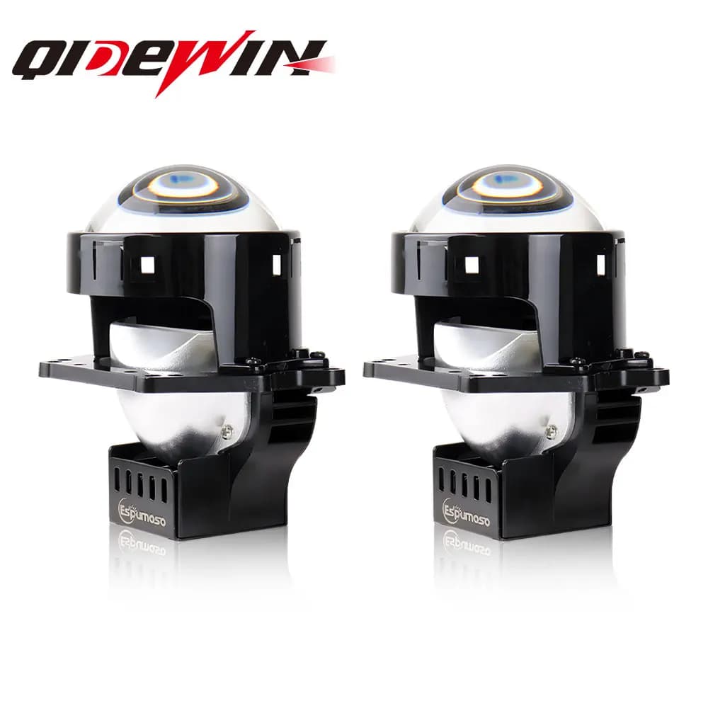 1 paire de lentilles de projecteur Bi LED de 3 pouces pour phare Hella 3R G5, Kits de rénovation de