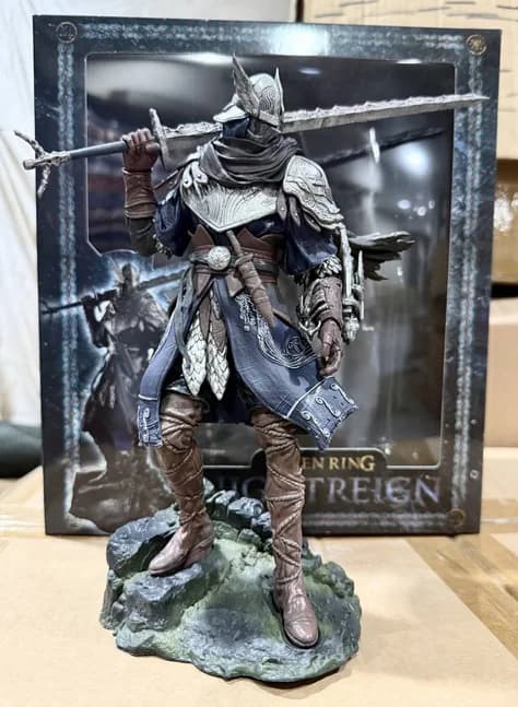 Elden Ring Nightreign Wylder 24CM Statue Nomad Swordsman Action Figure PVC Model Desktop Collectible