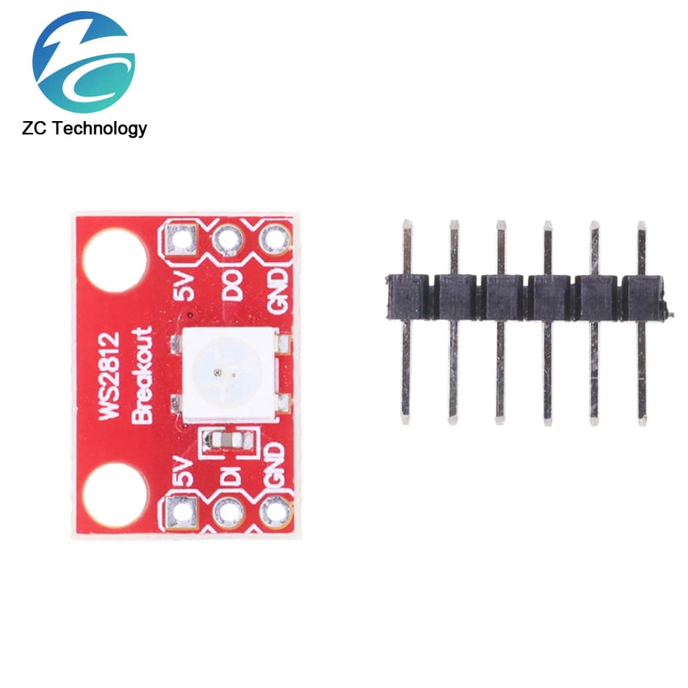 Kit d'installation LED RVB, carte PCB électronique, technologie pour Ardu37, bricolage, WS2812, WS28