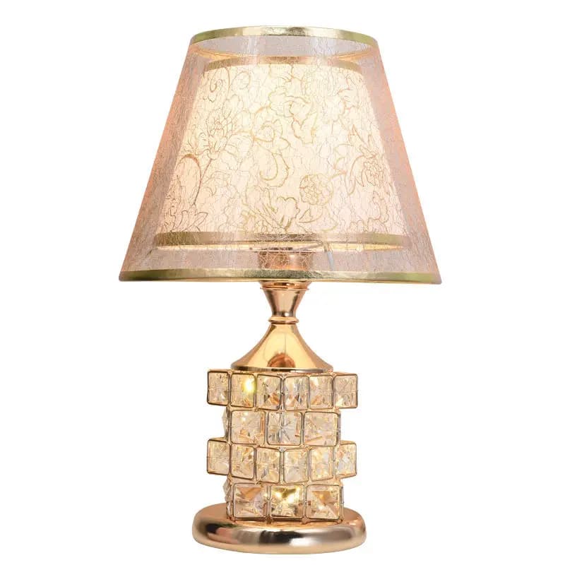 Lampe de Table en cristal et diamant, décoration de bureau, classique, chambre à coucher, Bar de che