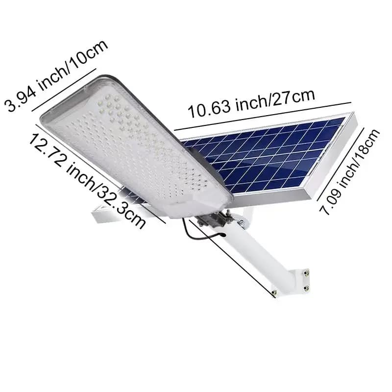 Lampadaires solaires haute puissance 10000W, éclairage routier solaire extérieur IP67 du crépuscule 