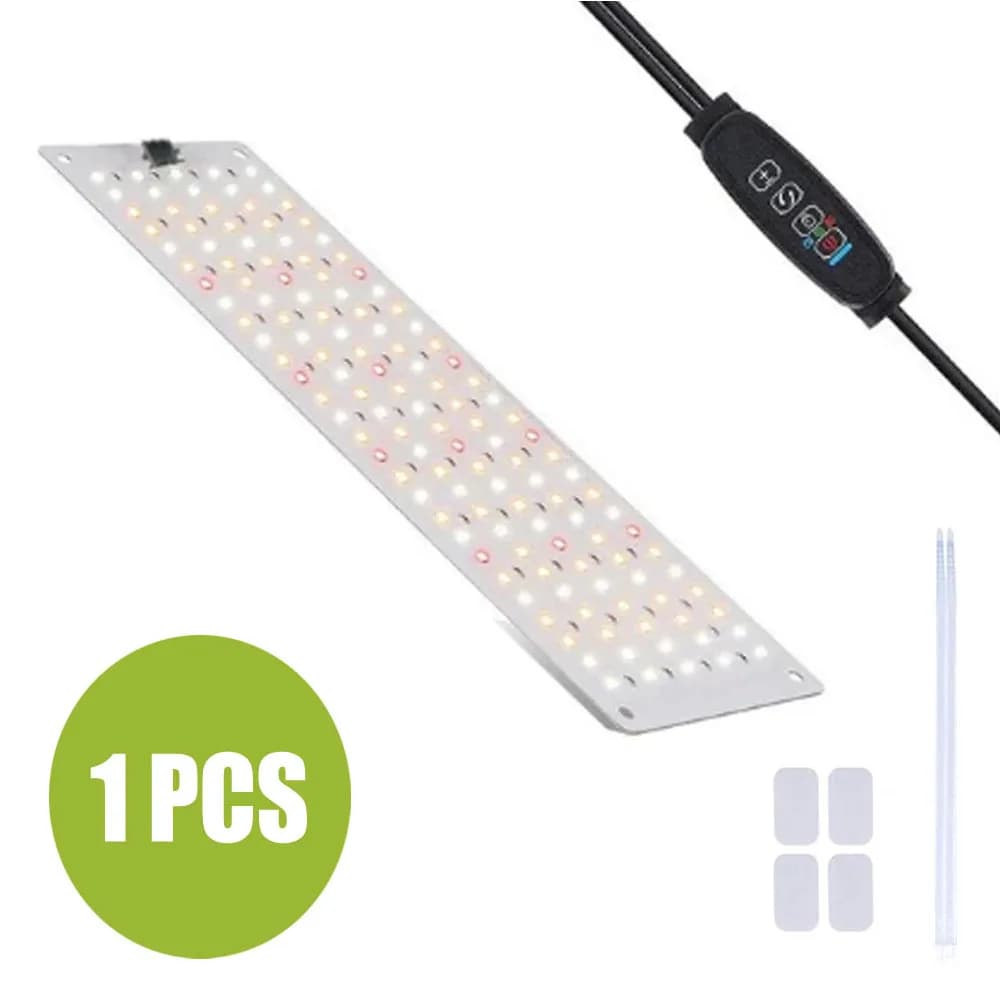 Panneau LED Ultra-Mince pour Culture de Plantes d'Nik, 20W, 135 à 570 Perles, Minuterie à Intensité