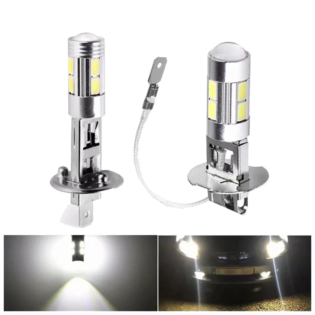Ampoules LED super lumineuses pour voiture, antibrouillard, lampe automatique, accessoires de condui