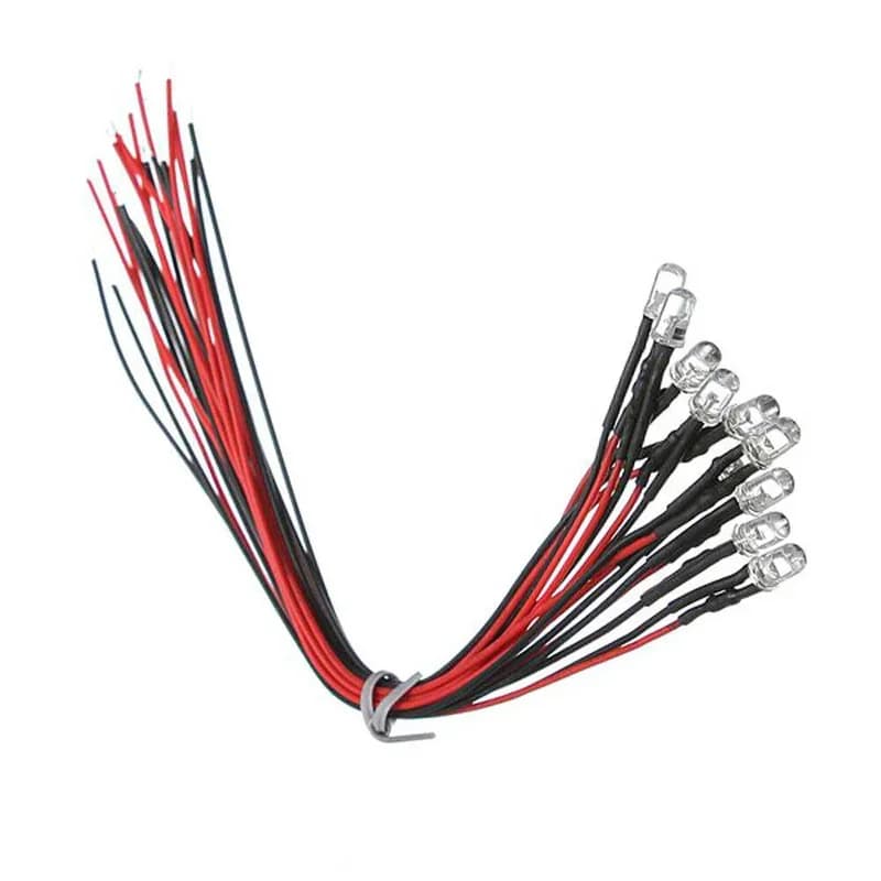 Ampoule LED pré-câblée ultra lumineuse, réglage de voiture, diode électroluminescente, gadget univer