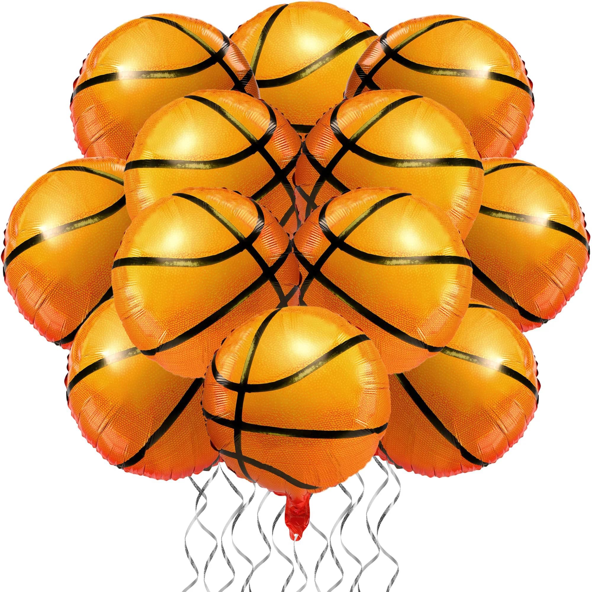 Ballons en Mylar à l'hélium de 18 pouces sur le thème du basketball, fournitures pour fêtes, décorat