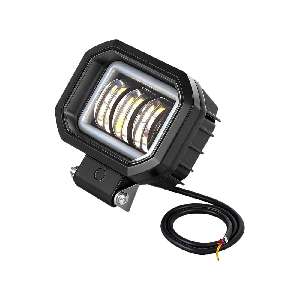 Pour Scooter électrique lampe avant Led Liht projecteur DC 12 V-80 V étanche avertissement phare piè