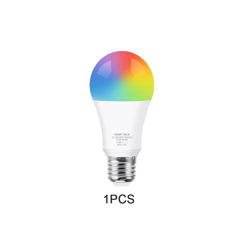 Ampoule Led Zigbee 3.0 18W 15W RGB + WW + CW E27 Tuya Wifi, lampe pour maison intelligente, Compatib
