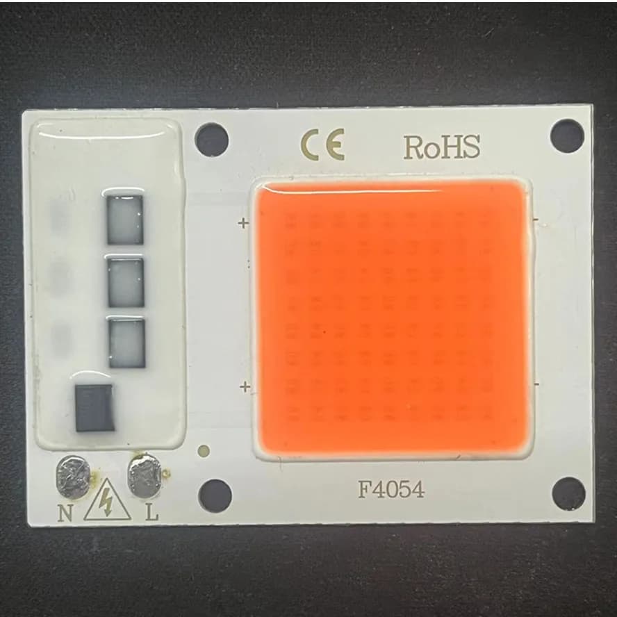 Puce LED COB pour culture, spectre complet, AC 220V/110V, 10W 20W 30W, pas besoin de driver, pour la