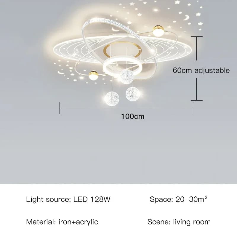 Luminaire suspendu LED moderne pour la décoration de la maison, décoration intérieure de salon, lumi