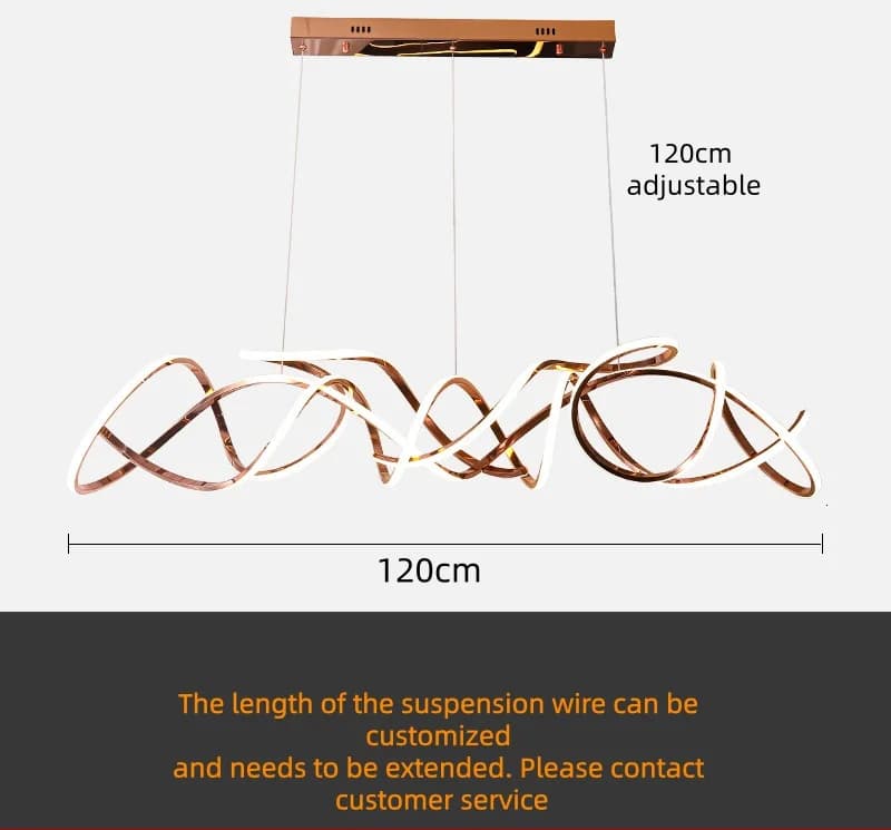 Lampe suspendue Led moderne pour la décoration de la maison, luminaire décoratif d'intérieur, idéal