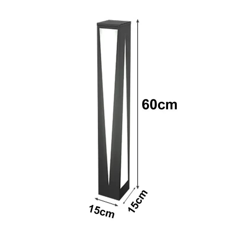 Lumière LED extérieure étanche pour aménagement paysager, idéale pour pelouse, villa, communauté - É