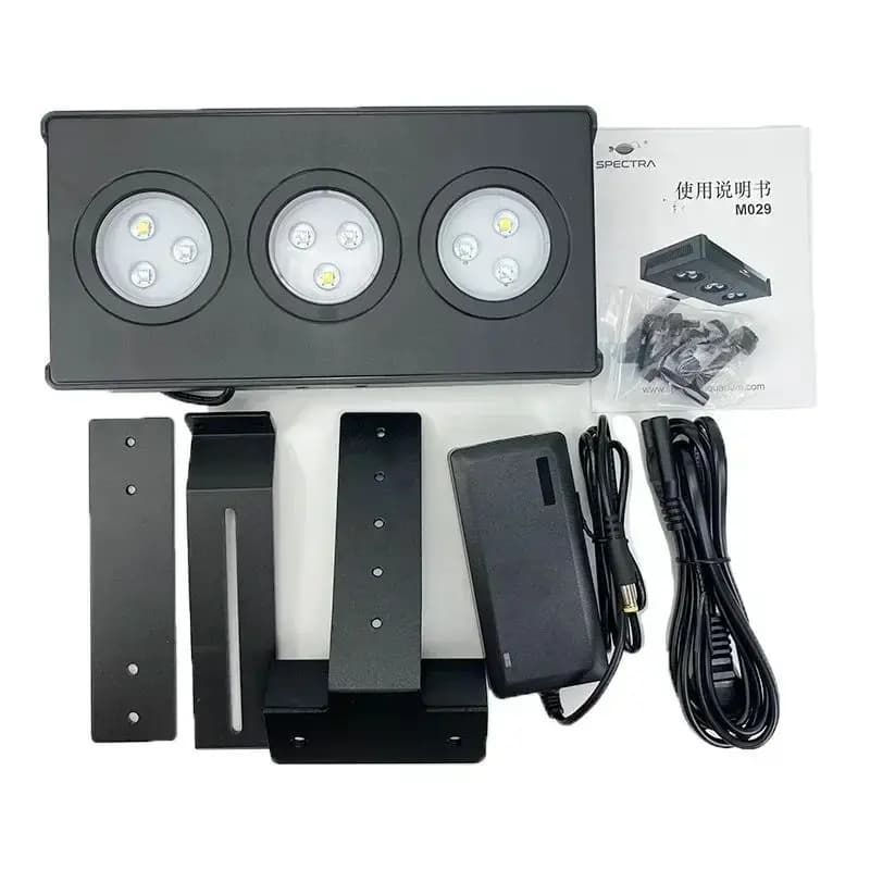 Lampe LED Spectra Nano M029 pour aquarium 30W, éclairage pour eau salée avec contrôle tactile pour r
