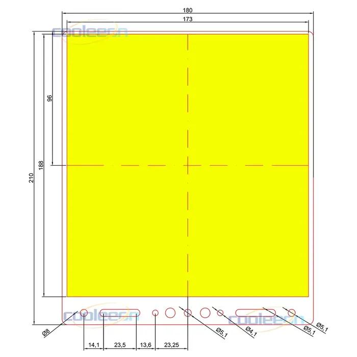 210*180mm 600LED s Super COB LED panneau lumineux 300W 12V lampe à LED à intensité variable pour voi