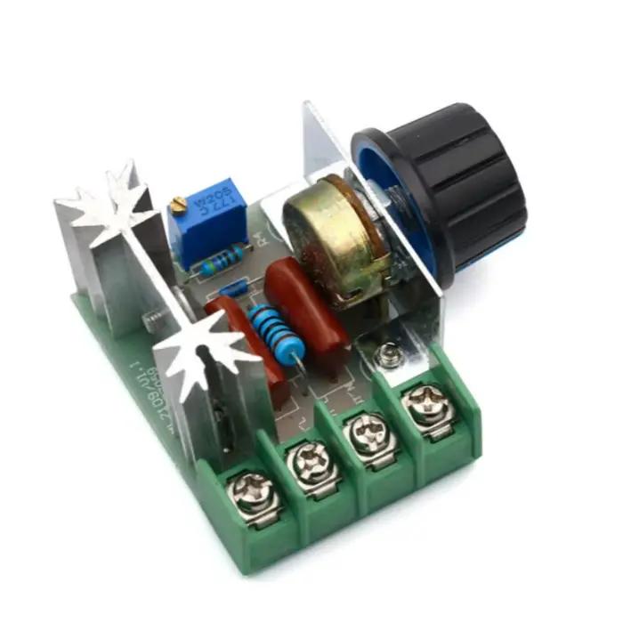 Nouveau Module LED variateur de tension 220V, régulateur de vitesse 2000W, redresseur SCR, Thermosta
