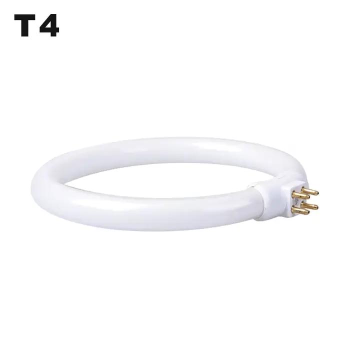 Tube annulaire rond T4 11W 110V et 220V G10q, lampe annulaire fluorescente, loupe à 4 broches, petit