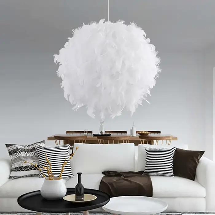 Plafonnier LED Suspendu au Design Moderne, Luminaire Décoratif de Plafond, Idéal pour un Salon, une