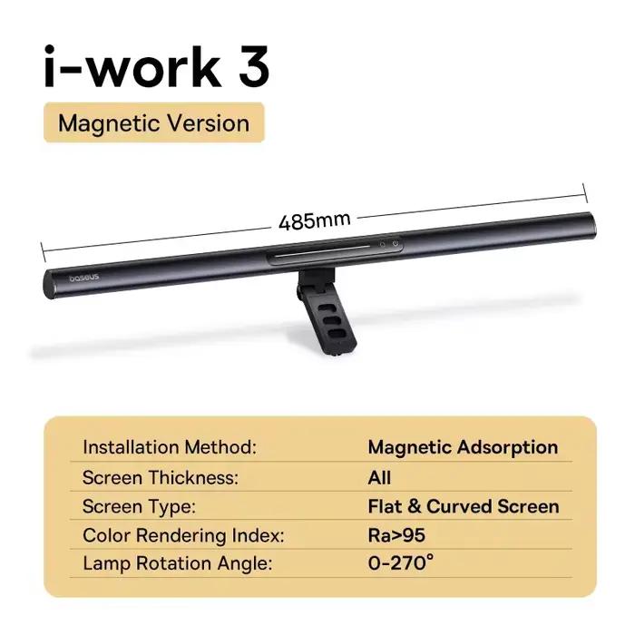 【Nouvelle vente】 Base magnétique écran d'ordinateur lumière lampe de bureau ordinateur portable susp