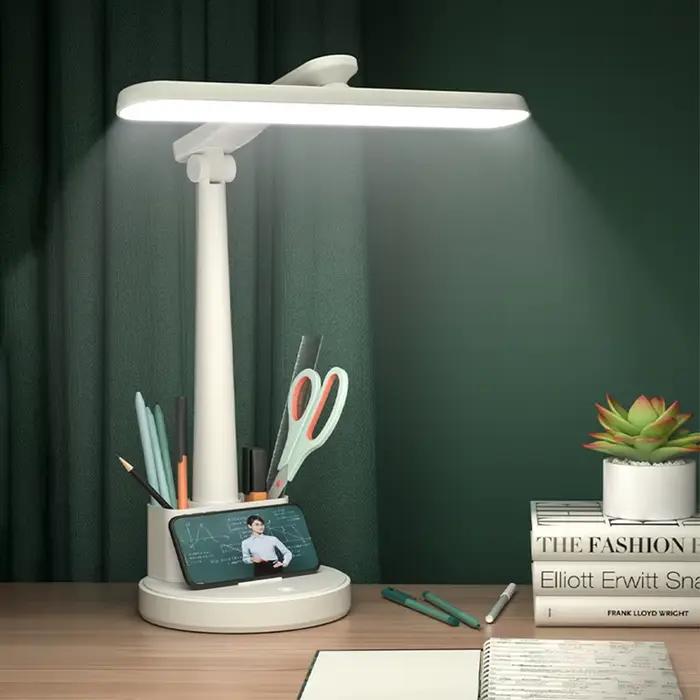 Lampe de Table LED Rechargeable pliable, Protection des yeux, pour enfants étudiants, lampe de burea