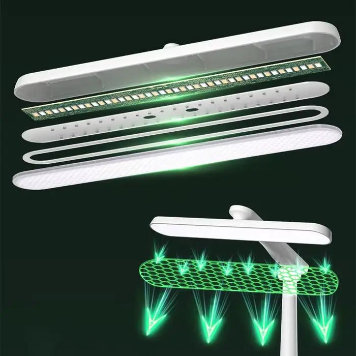 Lampe de Table LED Rechargeable pliable, Protection des yeux, pour enfants étudiants, lampe de burea