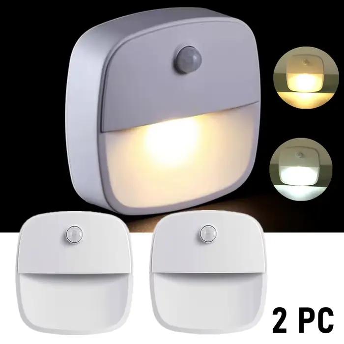 Veilleuse LED intelligente avec détecteur de mouvement, applique murale pour la maison, allée, WC, c