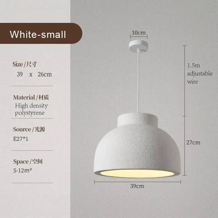 Moderne Wabi Sabi pendentif LED lumières cuisine salon Loft Bar salle à manger décor maison lampe su