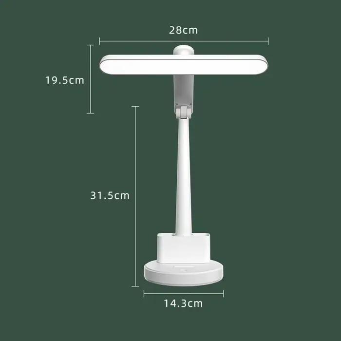 Lampe de Table LED Rechargeable pliable, Protection des yeux, pour enfants étudiants, lampe de burea
