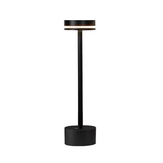 Lampe de Table à interrupteur tactile, Rechargeable, sans fil, pour bureau, Restaurant, Bar, éclaira