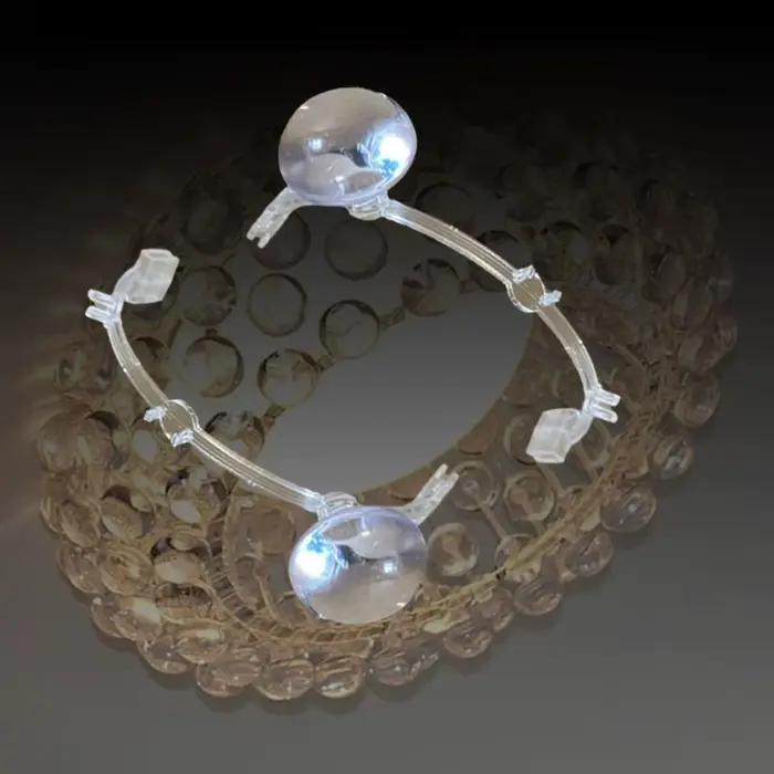 Arcs pour la lampe Caboche Foscarini, luminaires suspendus en acrylique, accessoires transparents
