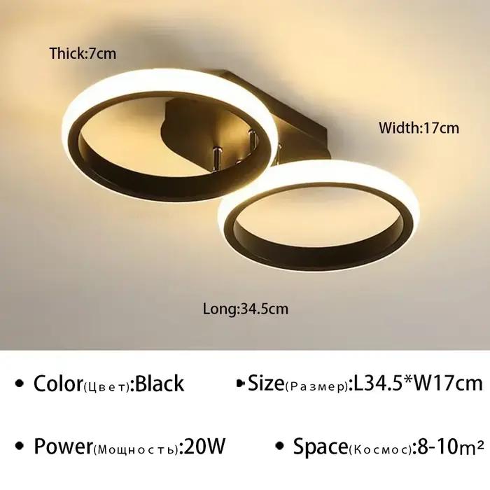Plafonnier LED moderne, lustres carrés minimalistes pour salon, salle à manger, chambre à coucher, c