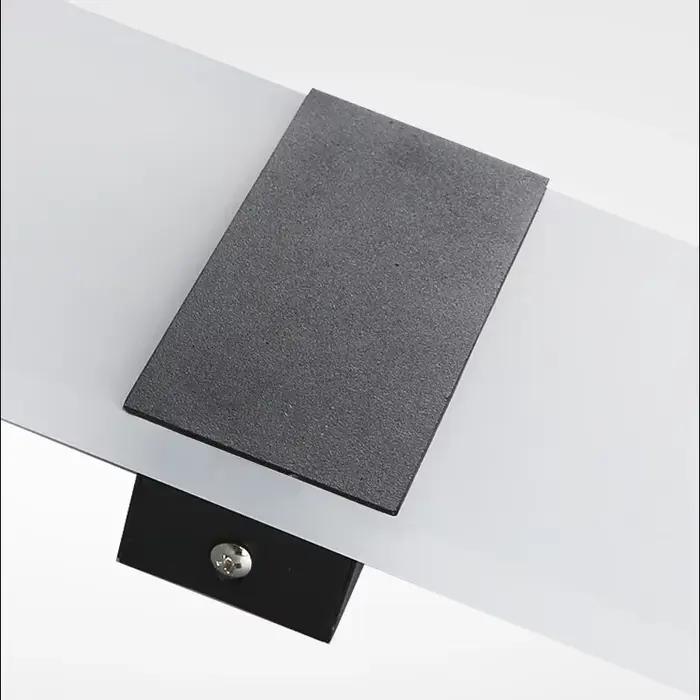 LED Acrylique Applique Murale AC85-265V Long Style Salon Couloir Chambre 3/6/12W Tête De oral et Art
