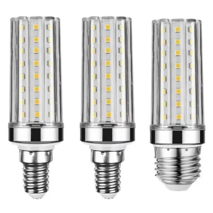 Ampoule LED à très longue durée de vie E27 E14 12W 16W 20W 24W 40W, type maïs, AC85-265V, sans scint